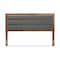 Baxton Studio Dexter Modern Dark Grey Fabric Upholstered and Walnut Brown Finished Wood Headboard-Full 191-11535-ZORO - alternate 9